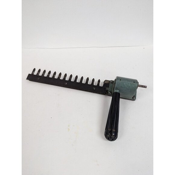 Vtg Rotex Hedge Trimmer Attachment For Electric Drill, Box & Inst - Picture 7 of 12